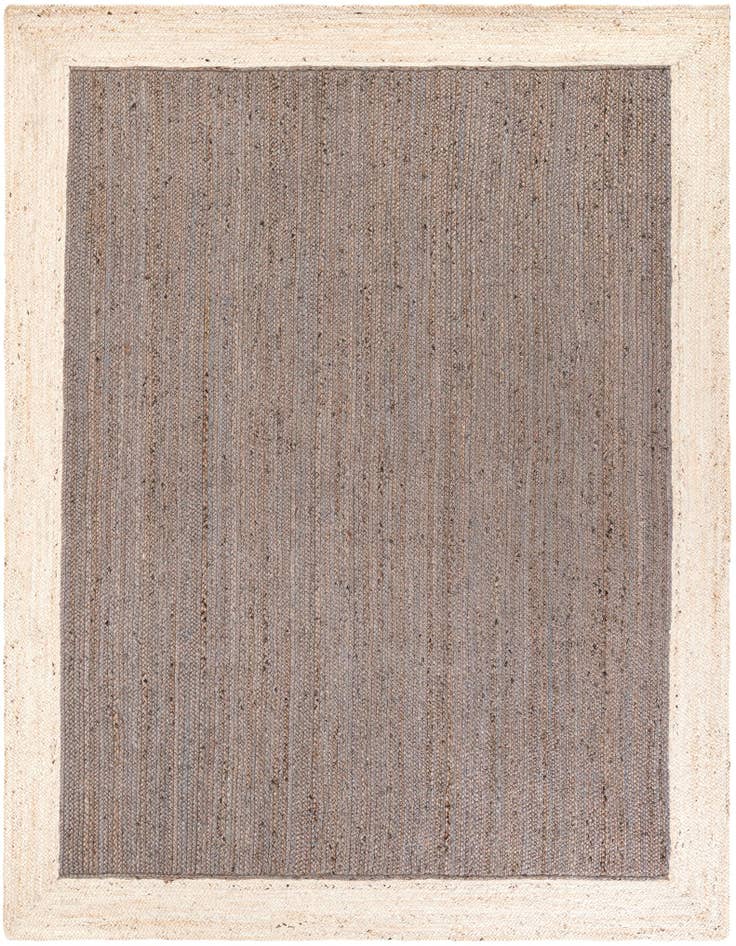 Detail image of 7' 10 x 10'  Hand Braided Jute Rug