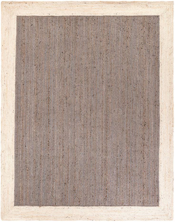 Detail image of 7' 10 x 10' Handmade Braided Jute Rug