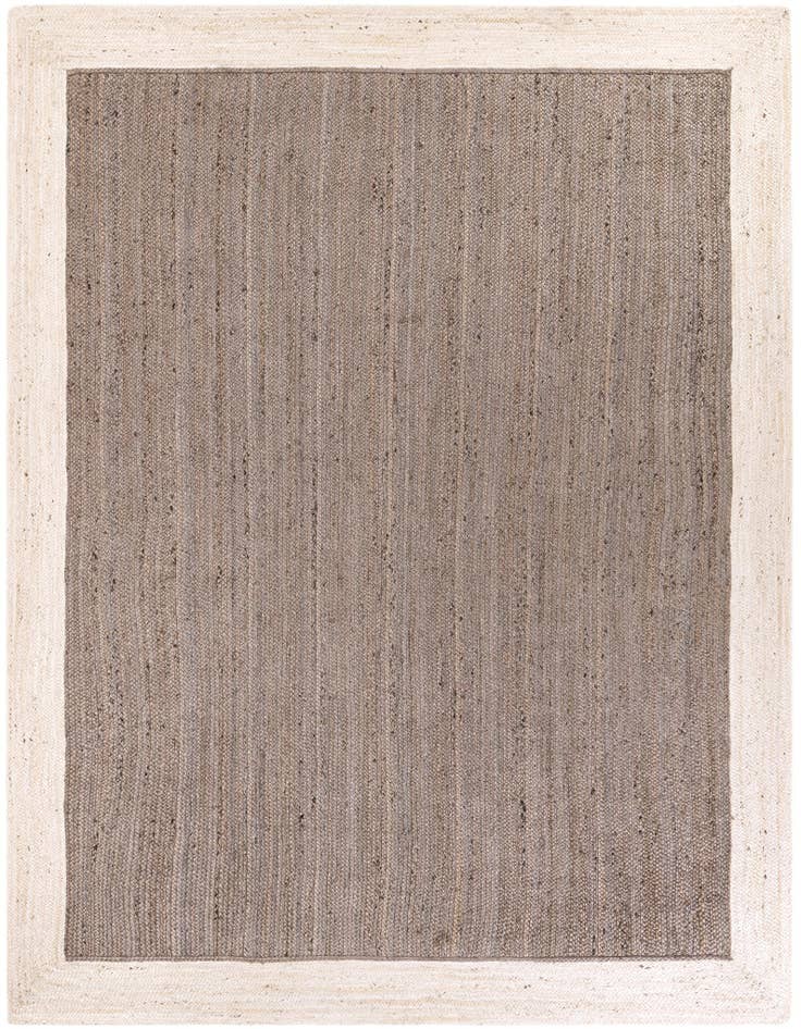 Detail image of 9' x 12'  Hand Braided Jute Rug