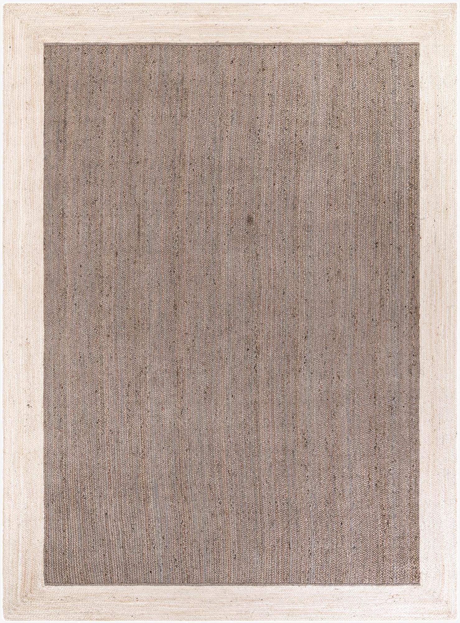 10' x 14' 1  Hand Braided Jute Rug