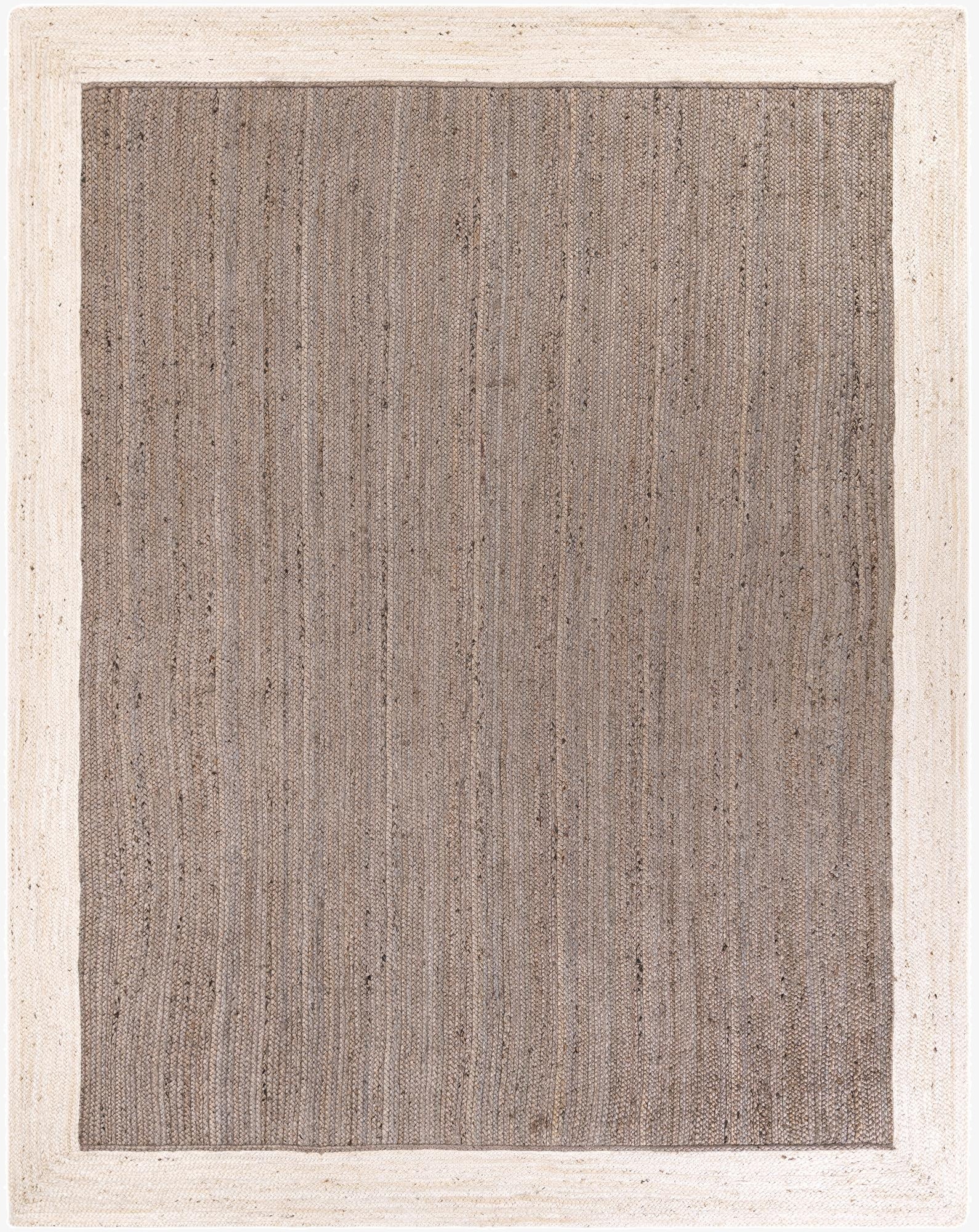 9' x 12'  Hand Braided Jute Rug