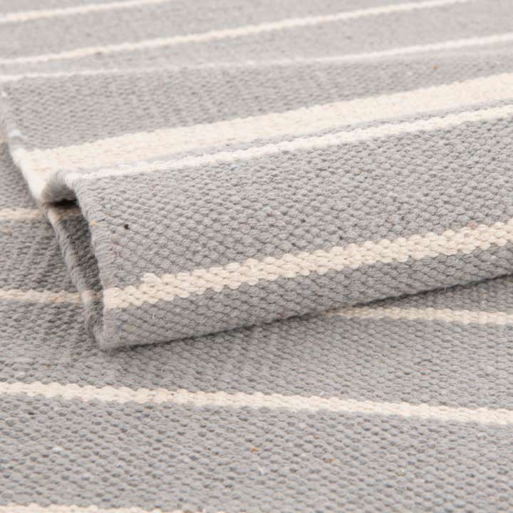 3' 3 x 5' 1 Hand Woven Chindi Cotton Rug
