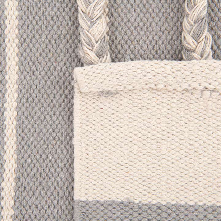 3' 3 x 5' 1 Hand Woven Chindi Cotton Rug