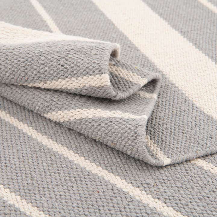 3' 3 x 5' 1 Hand Woven Chindi Cotton Rug