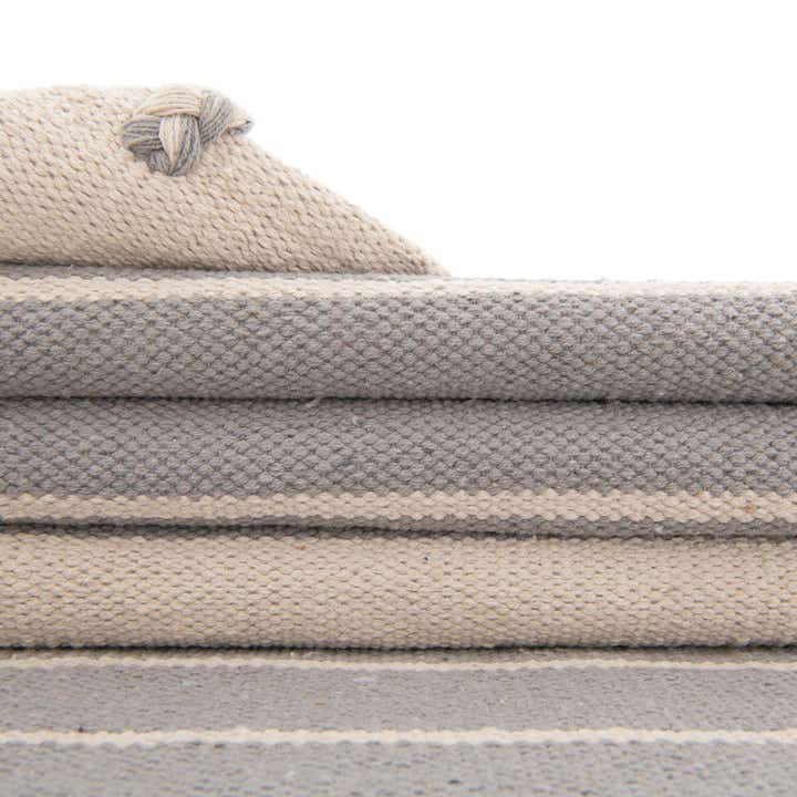 3' 3 x 5' 1 Hand Woven Chindi Cotton Rug