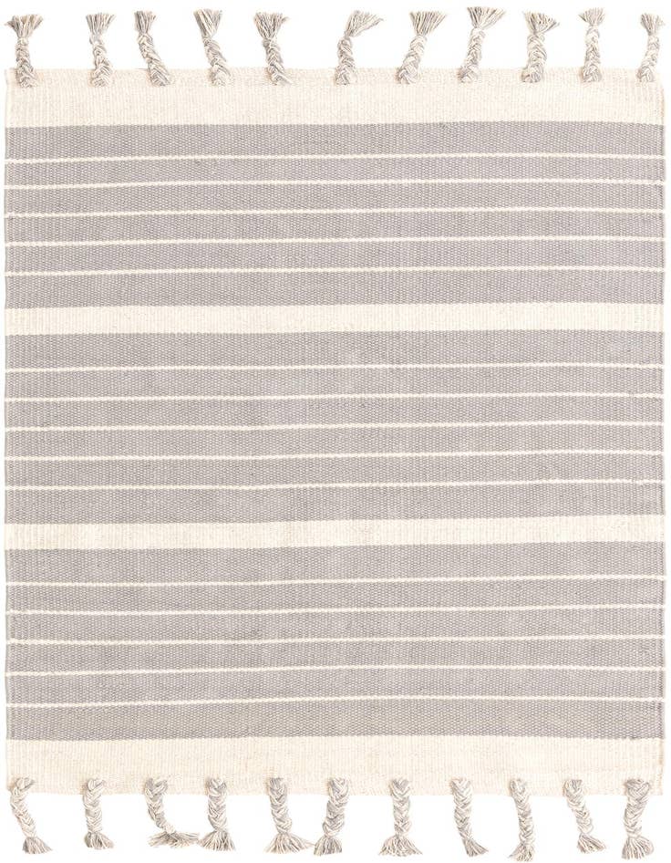 Detail image of 3' 3 x 5' 1 Hand Woven Chindi Cotton Rug