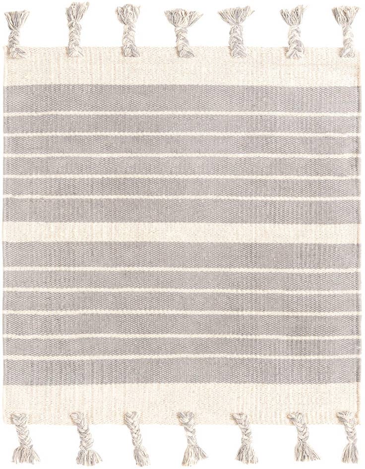 Detail image of 2' x 3' 1 Hand Woven Chindi Cotton Rug