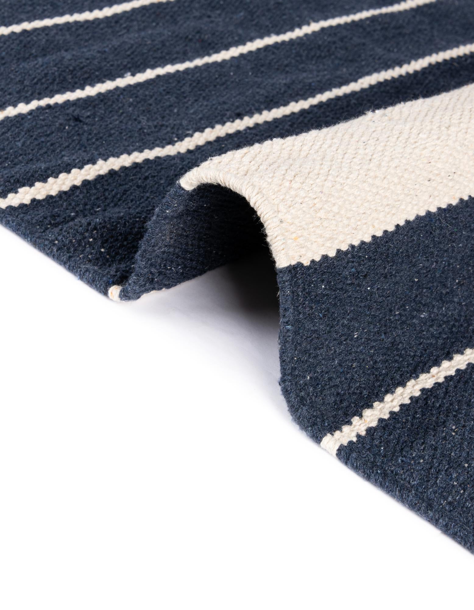 Custom Gray and White Hand Woven Chindi Cotton Rug