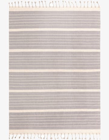 9' x 12' Hand Woven Chindi Cotton Rug
