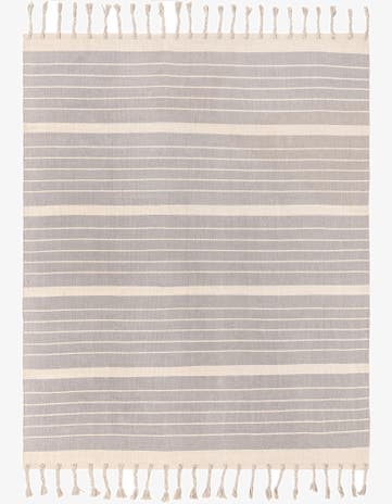 8' x 10' Hand Woven Chindi Cotton Rug