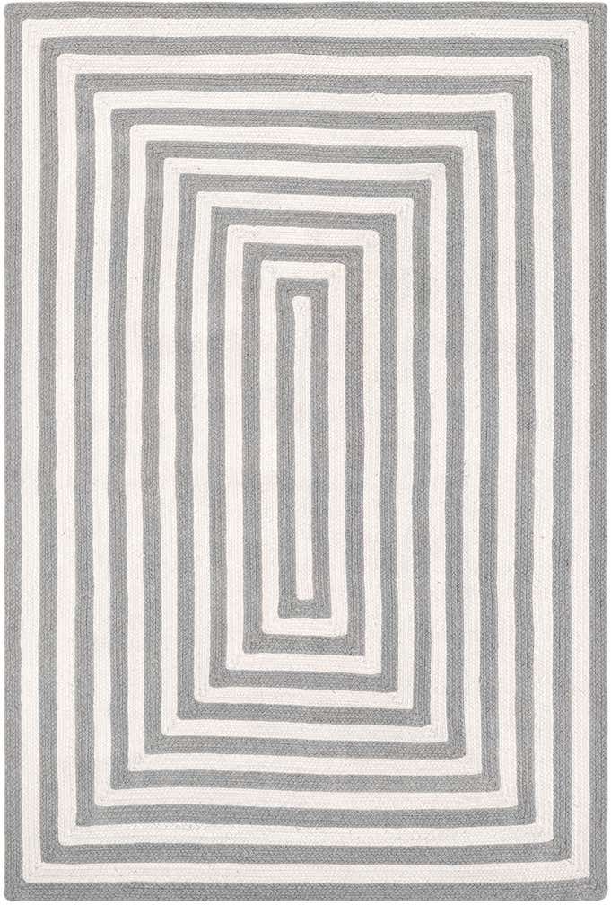 4' 1 x 6' 1 Easy-Clean Eco Verse Washable Indoor / Outdoor Rug