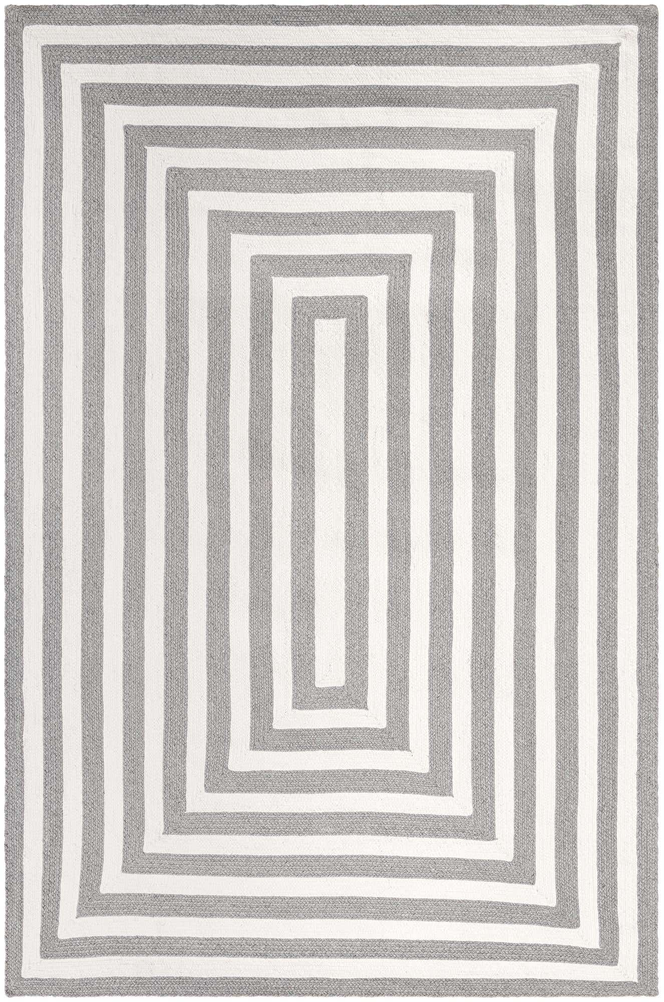 5' 3 x 8' Easy-Clean Eco Verse Washable Indoor / Outdoor Rug