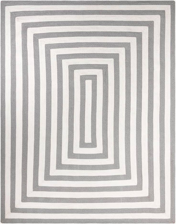 Detail image of 9' x 12' Easy-Clean Eco Verse Washable Indoor / Outdoor Rug