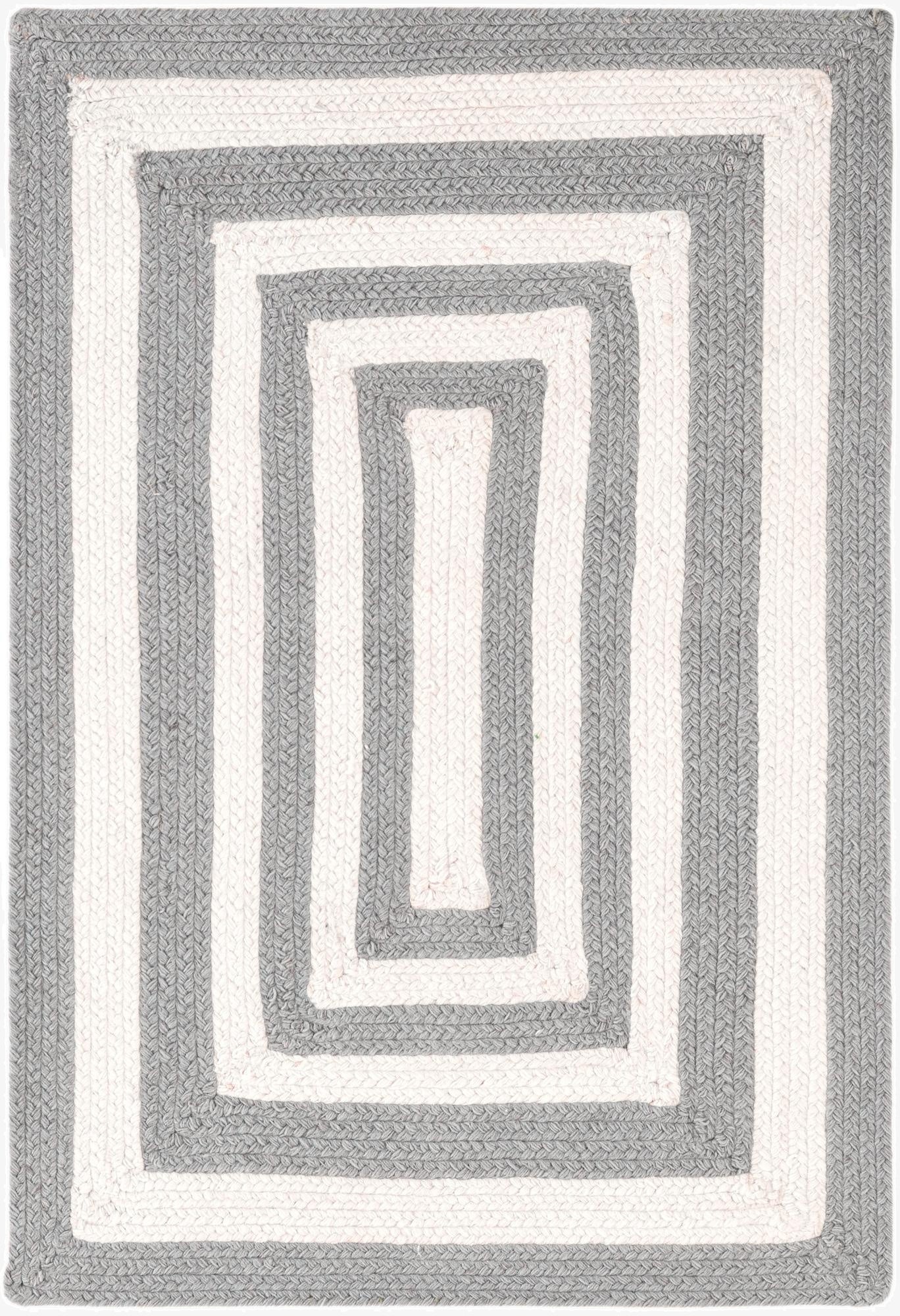 2' 2 x 3' 1  Hand Woven Eco Verse   Washable Indoor / Outdoor Rug