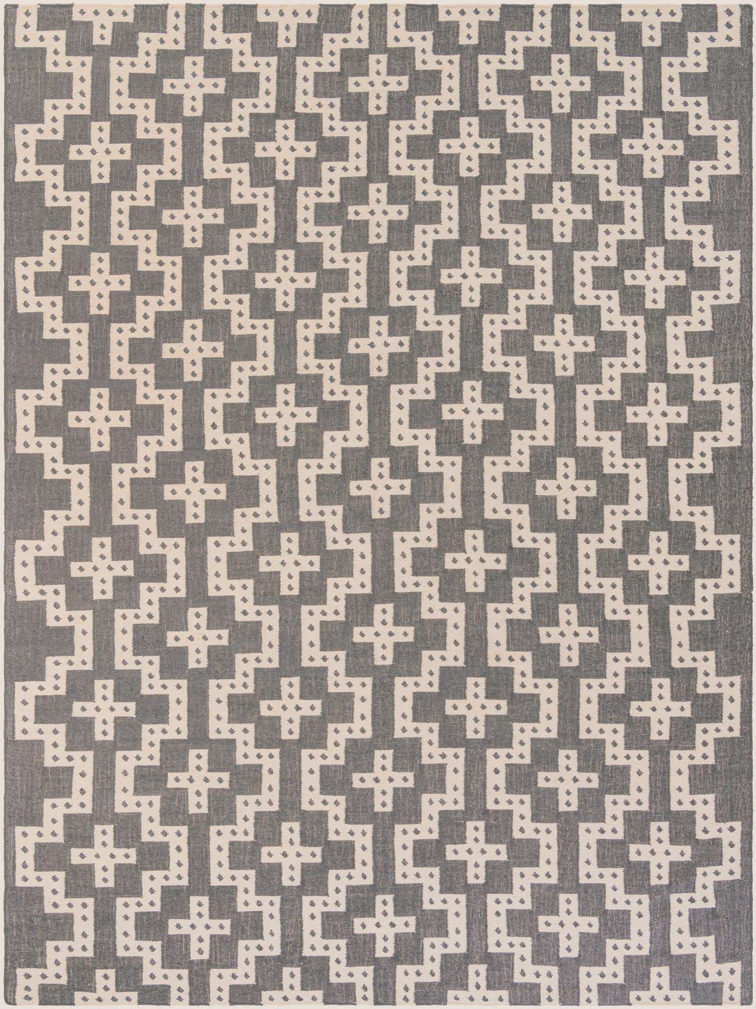 10' x 14' 1 Hand Woven Kilim Wool Rug