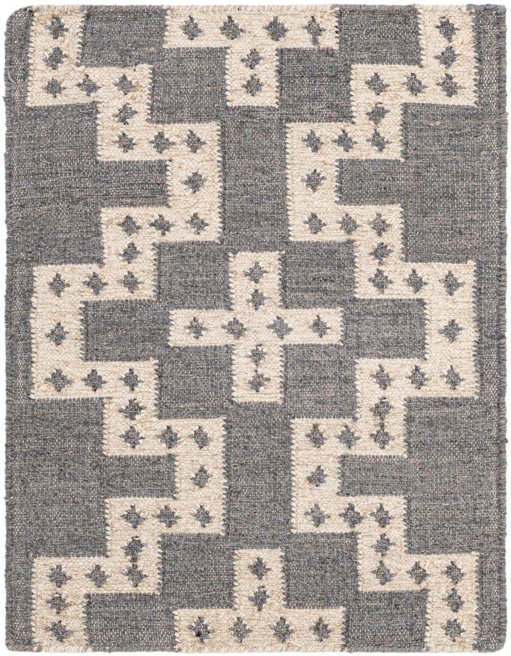 Detail image of 2' x 3' 1 Hand Woven Kilim Wool Rug