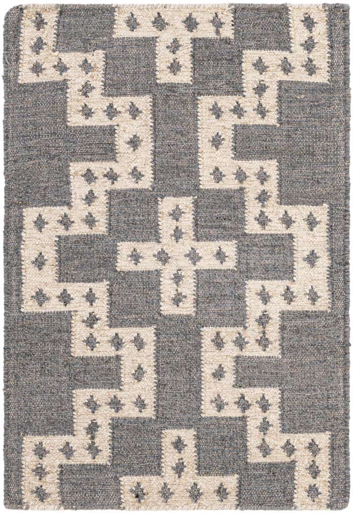 2' x 3' 1 Hand Woven Kilim Wool Rug