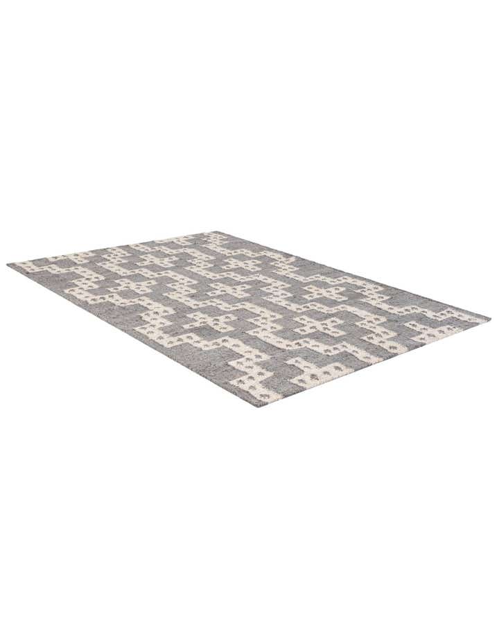 4' 1 x 6' 1 Hand Woven Kilim Wool Rug