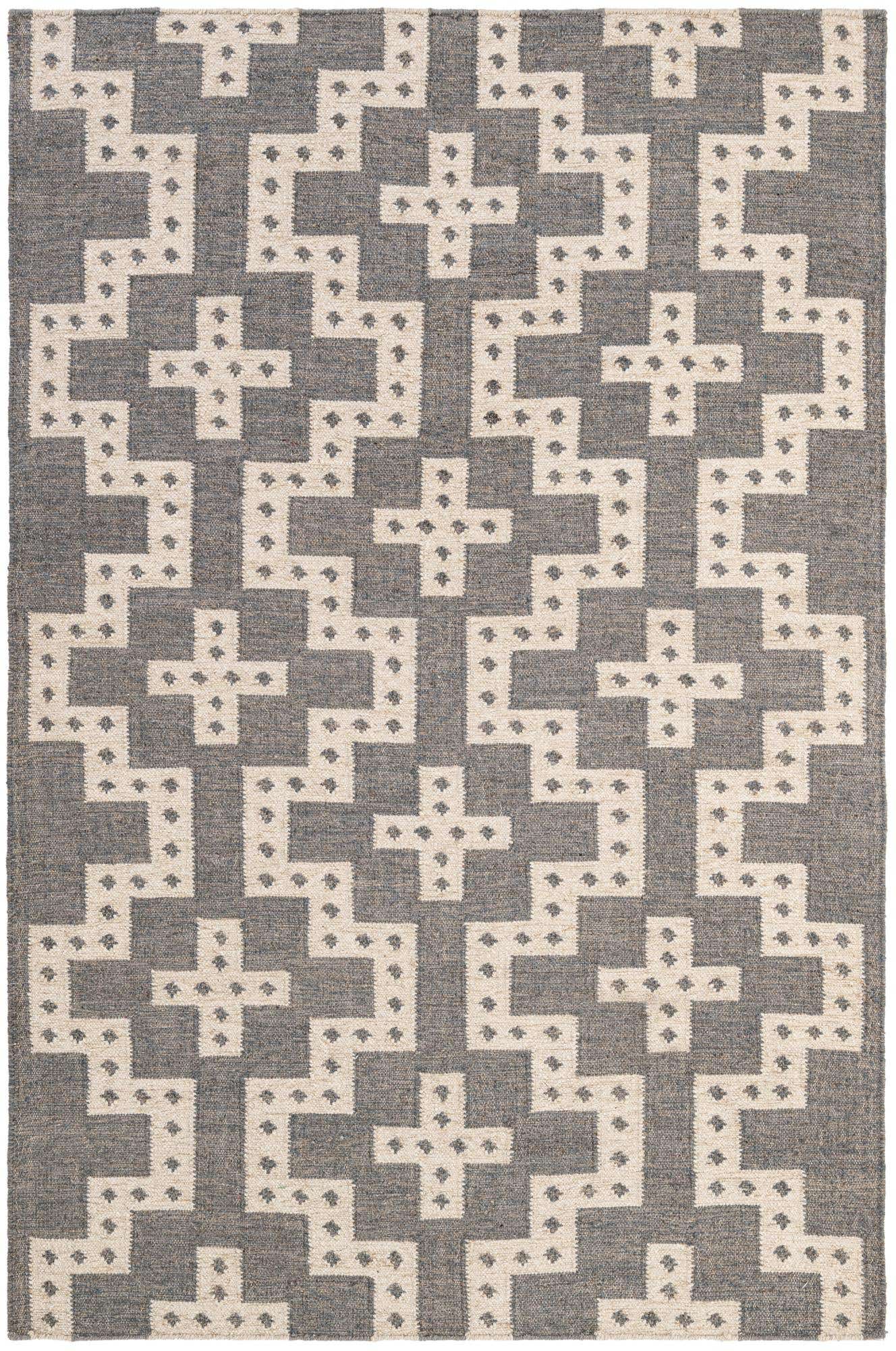 5' 1 x 8' Hand Woven Kilim Wool Rug