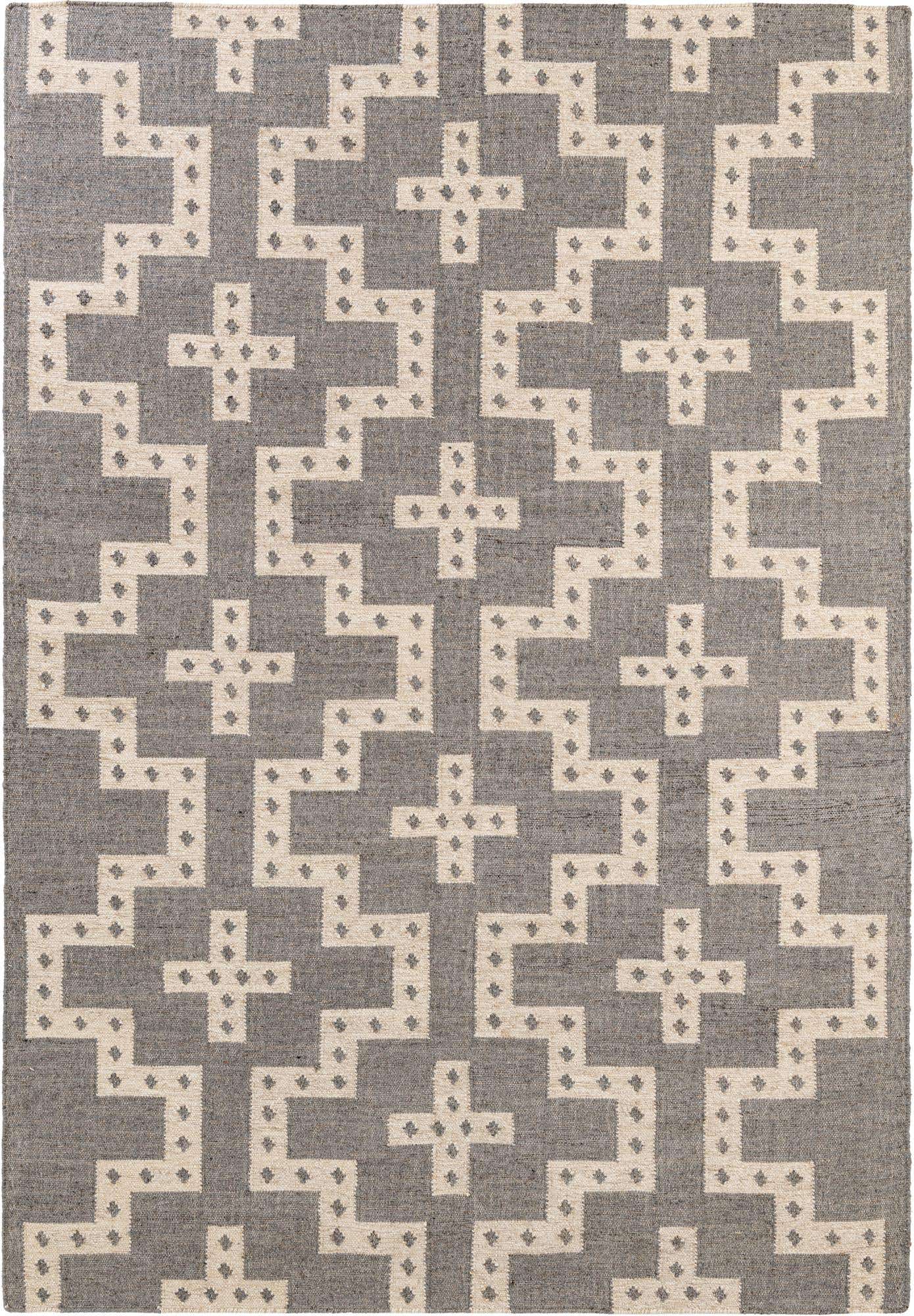 6' 1 x 9' Hand Woven Kilim Wool Rug