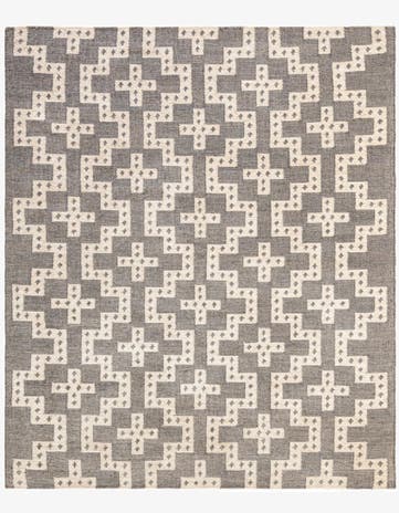 7' 10 x 10' Hand Woven Kilim Wool Rug