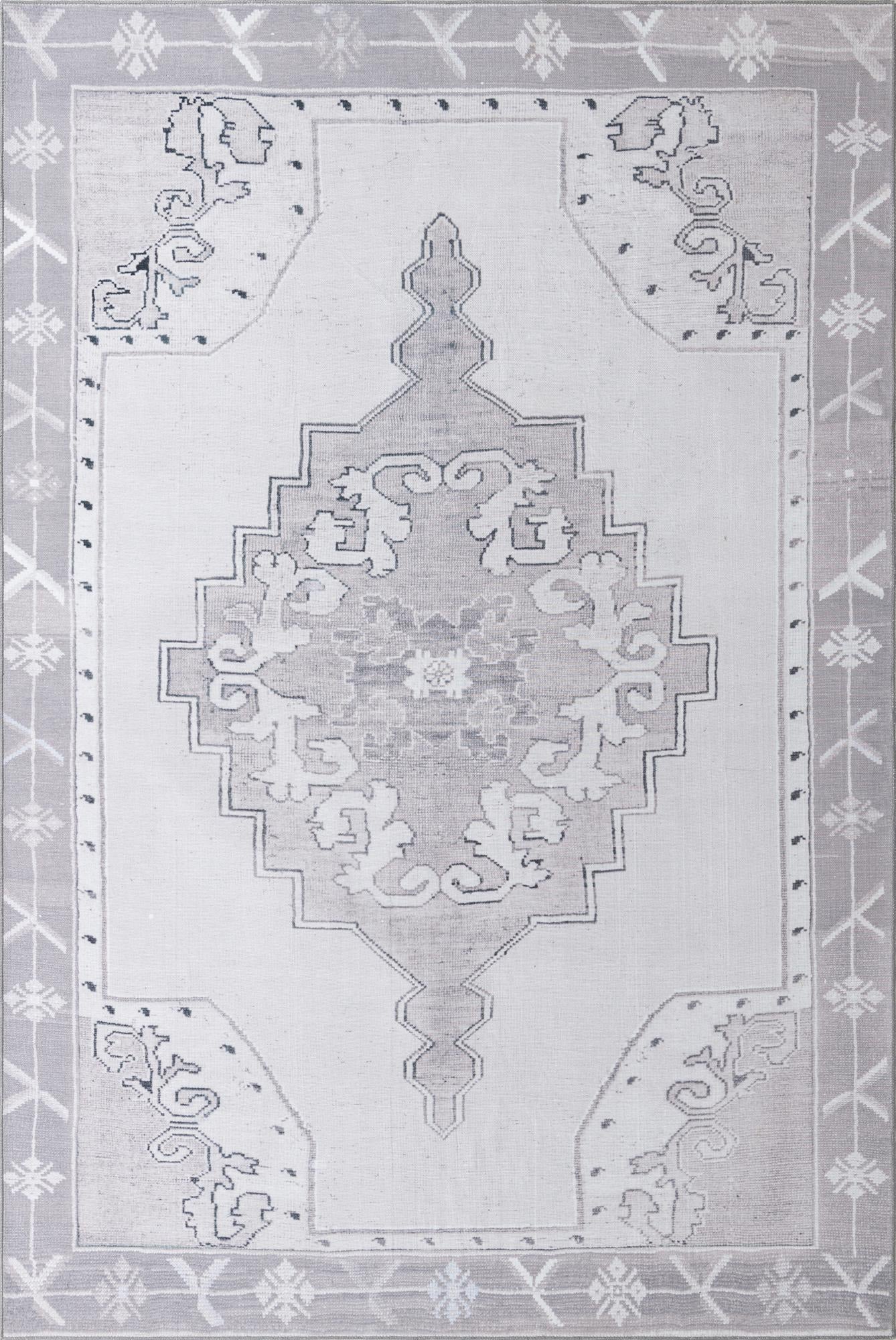 Rug Gray and White Swatch link