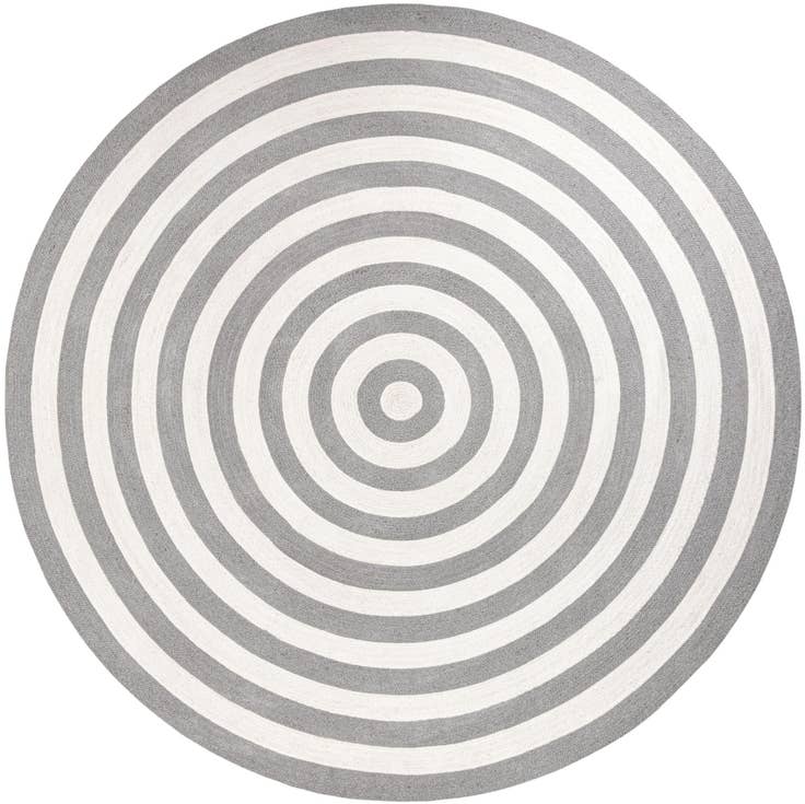Detail image of 10' x 10' Easy-Clean Eco Verse Washable Indoor / Outdoor Round Rug