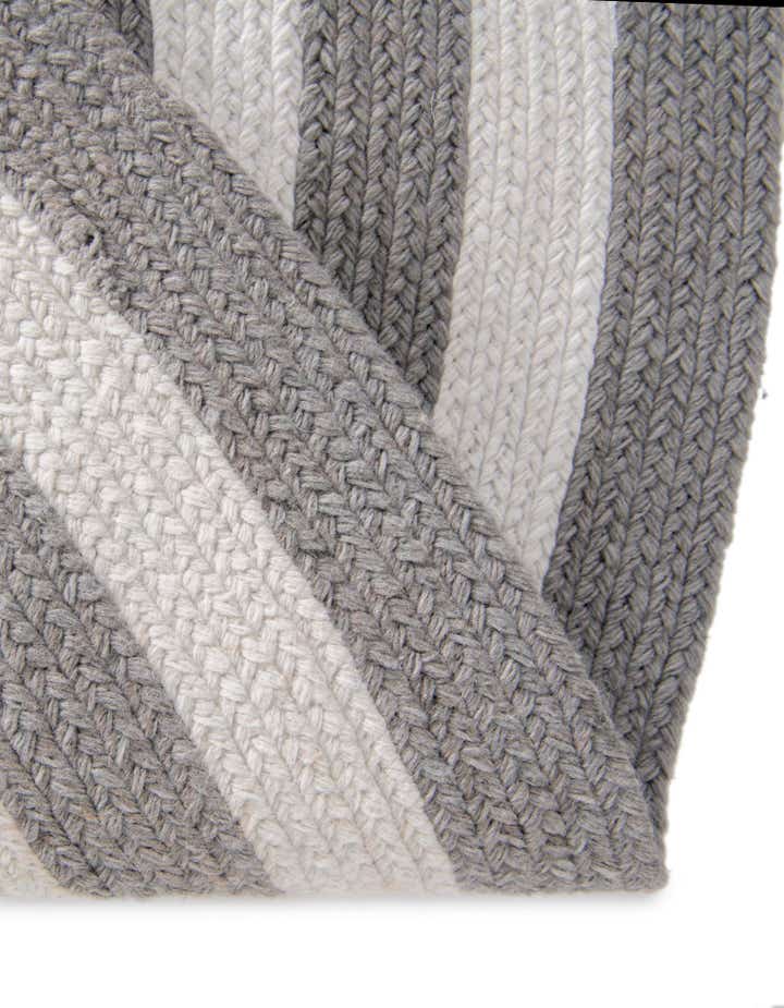 3' 3 x 3' 3 Easy-Clean Eco Verse Washable Indoor / Outdoor Round Rug