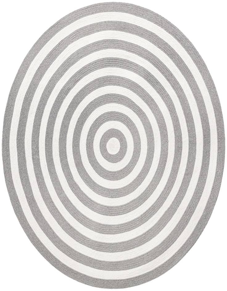 Detail image of 5' 3 x 5' 3 Easy-Clean Eco Verse Washable Indoor / Outdoor Round Rug