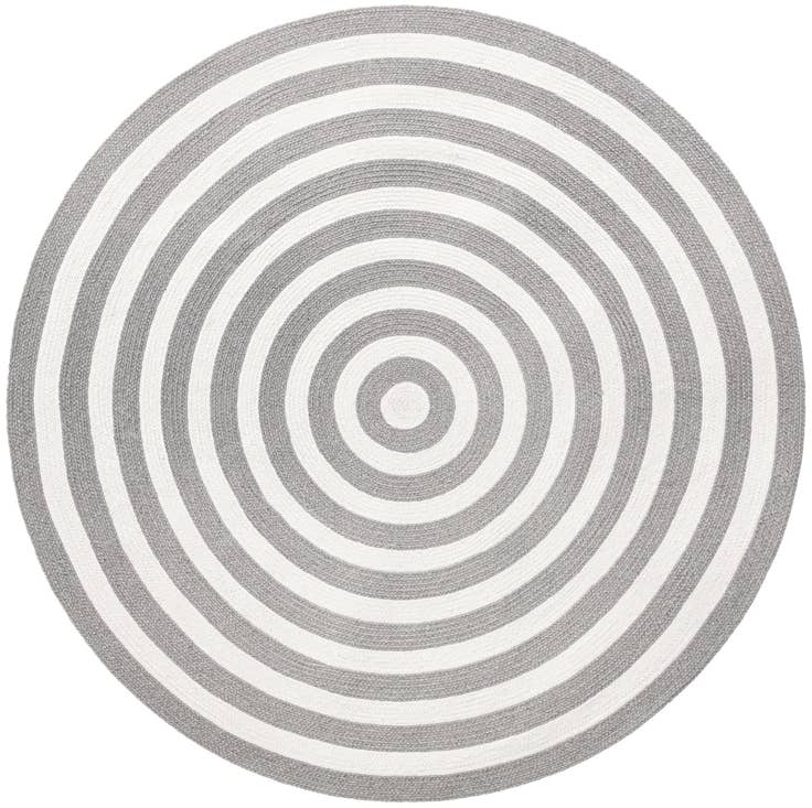 Detail image of 5' 3 x 5' 3 Easy-Clean Eco Verse Washable Indoor / Outdoor Round Rug