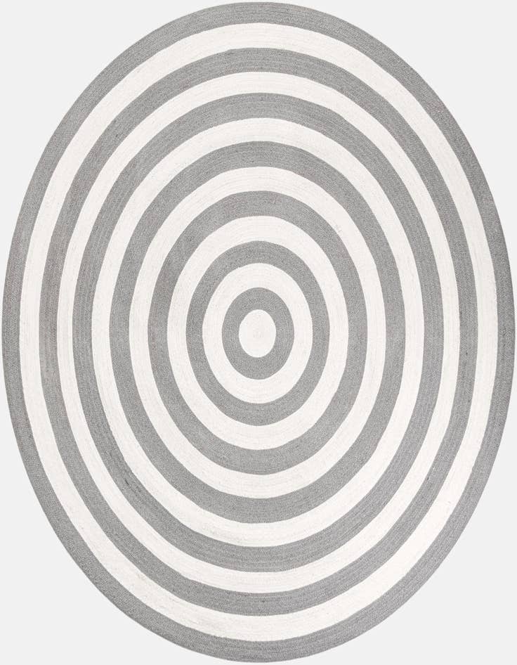 Detail image of 7' 10 x 7' 10 Easy-Clean Eco Verse Washable Indoor / Outdoor Round Rug