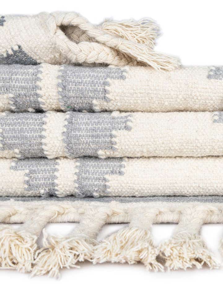 2' 7 x 10' Hand Woven Arizona Wool Runner Rug