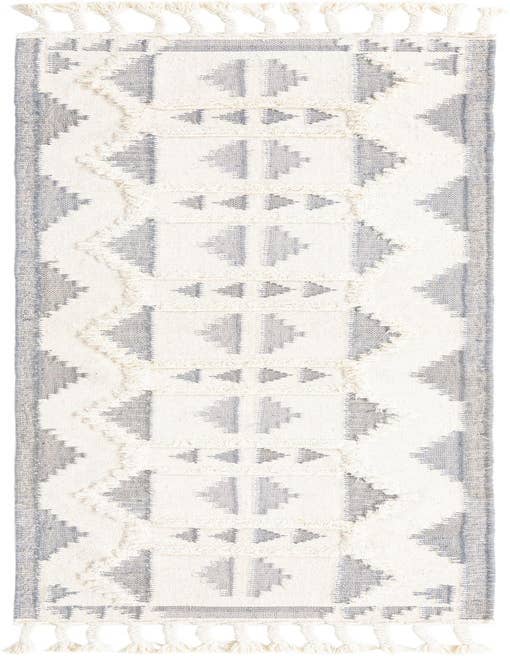 Detail image of 2' 7 x 10' Hand Woven Arizona Wool Runner Rug
