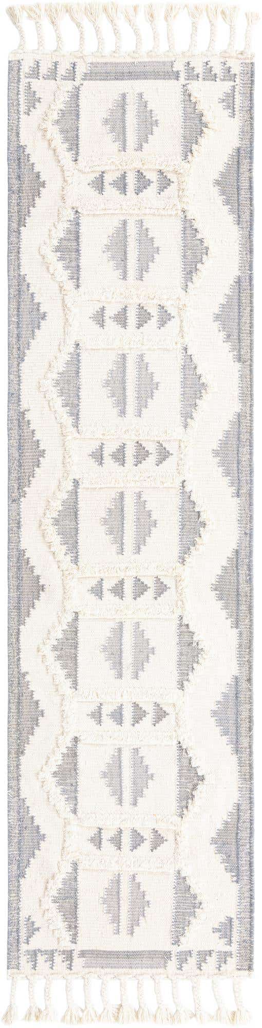 2' 7 x 10' Hand Woven Arizona Wool Runner Rug