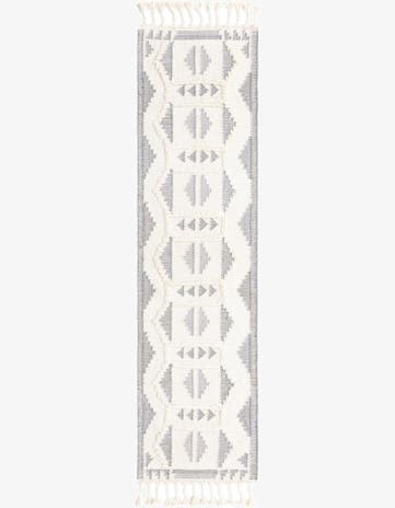 2' 7 x 10' Hand Woven Arizona Wool Runner Rug