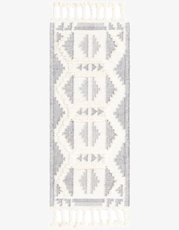 2' 2 x 5' 1 Hand Woven Arizona Wool Runner Rug