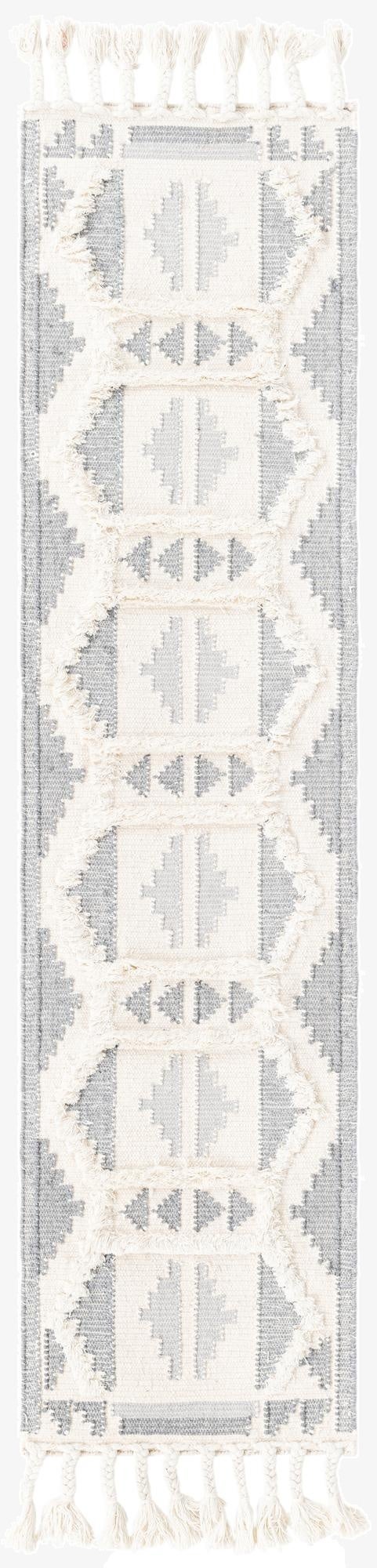 2' 2 x 8' 2  Hand Woven Arizona Wool Runner Rug