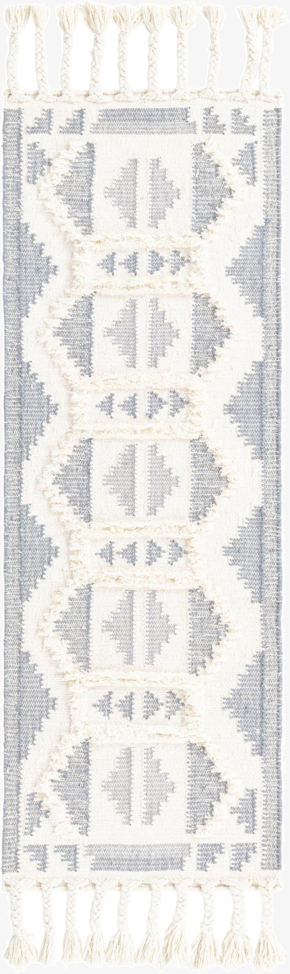 2' 2 x 6' 1  Hand Woven Arizona Wool Runner Rug