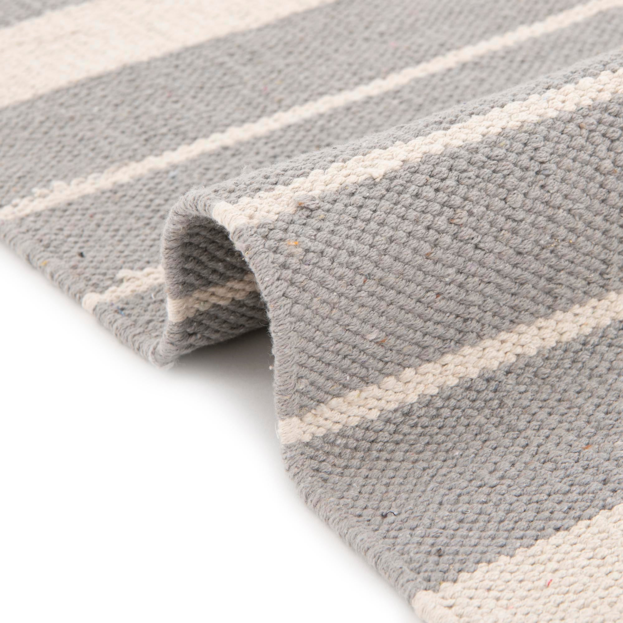 2' 2 x 6' 1 Hand Woven Chindi Cotton Runner Rug