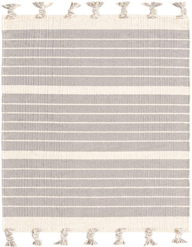 Detail image of 2' 2 x 6' 1 Hand Woven Chindi Cotton Runner Rug