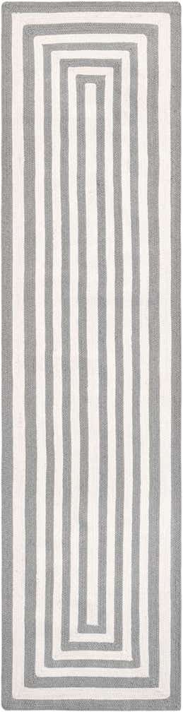 2' 7 x 10' Easy-Clean Eco Verse Washable Indoor / Outdoor Runner Rug