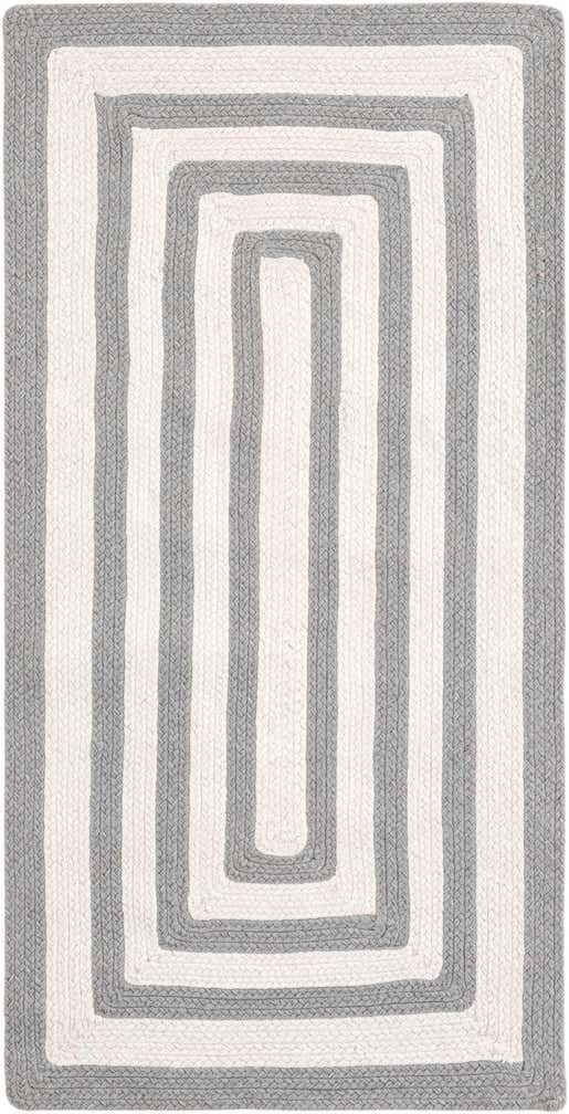 2' x 4' 1 Easy-Clean Eco Verse Washable Indoor / Outdoor Runner Rug