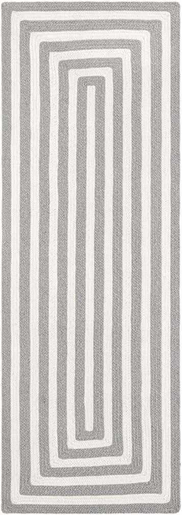 2' x 6' 1 Easy-Clean Eco Verse Washable Indoor / Outdoor Runner Rug