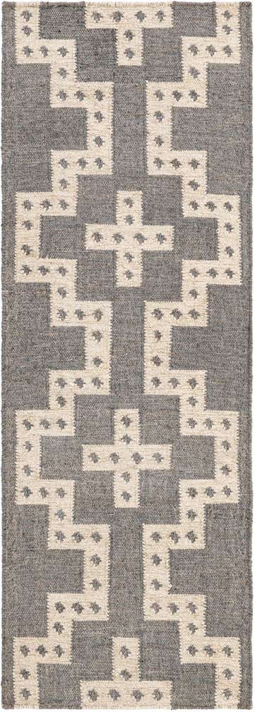 2' x 6' 1 Hand Woven Kilim Wool Runner Rug
