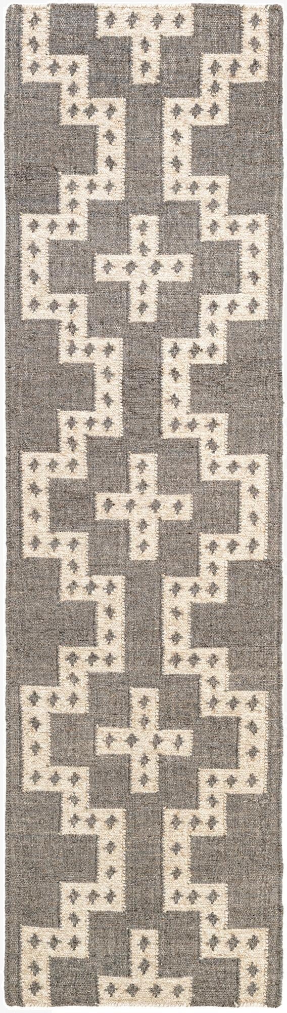 2' x 8'  Hand Woven Kilim Wool Runner Rug
