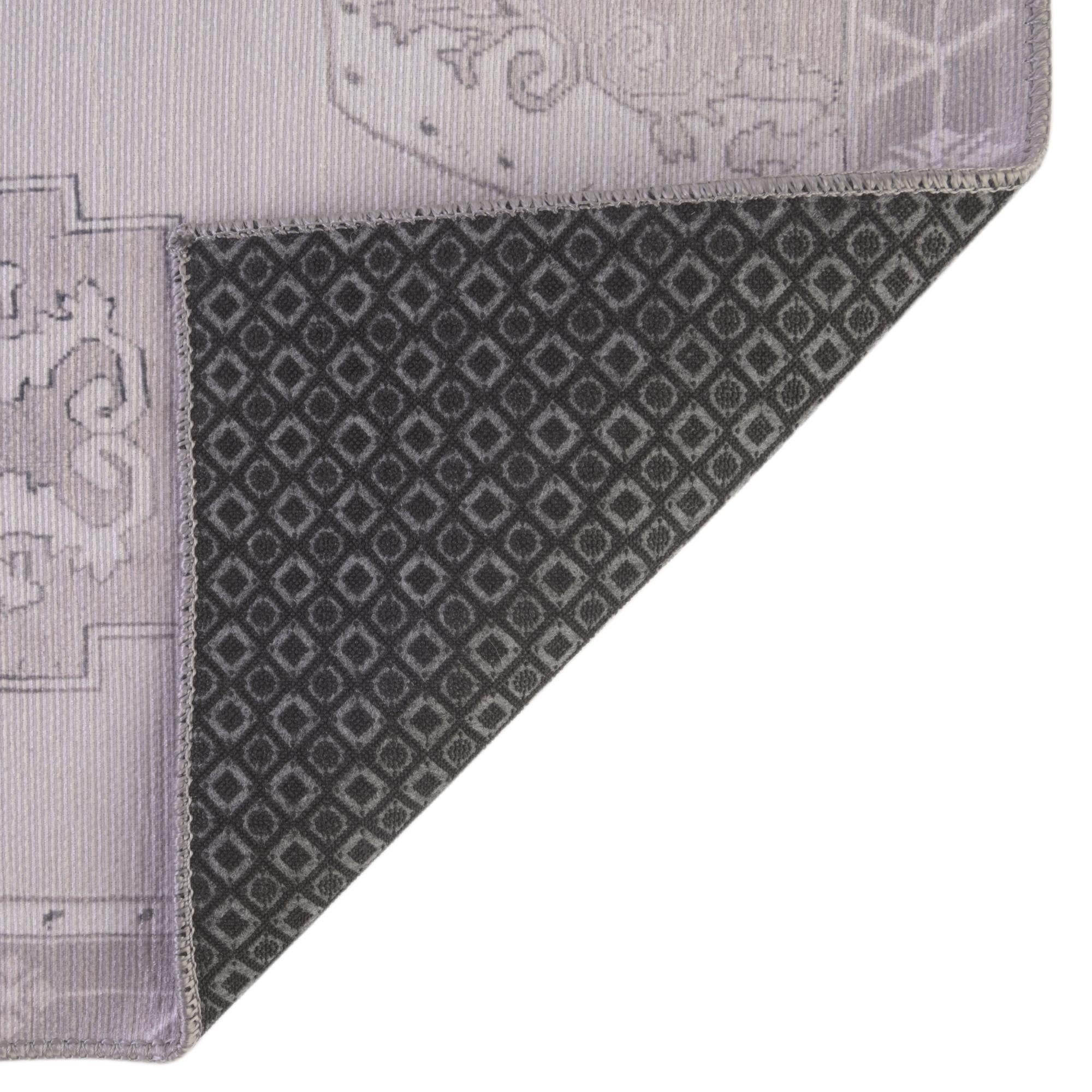 2' 6 x 10' Washable Timeless Runner Rug