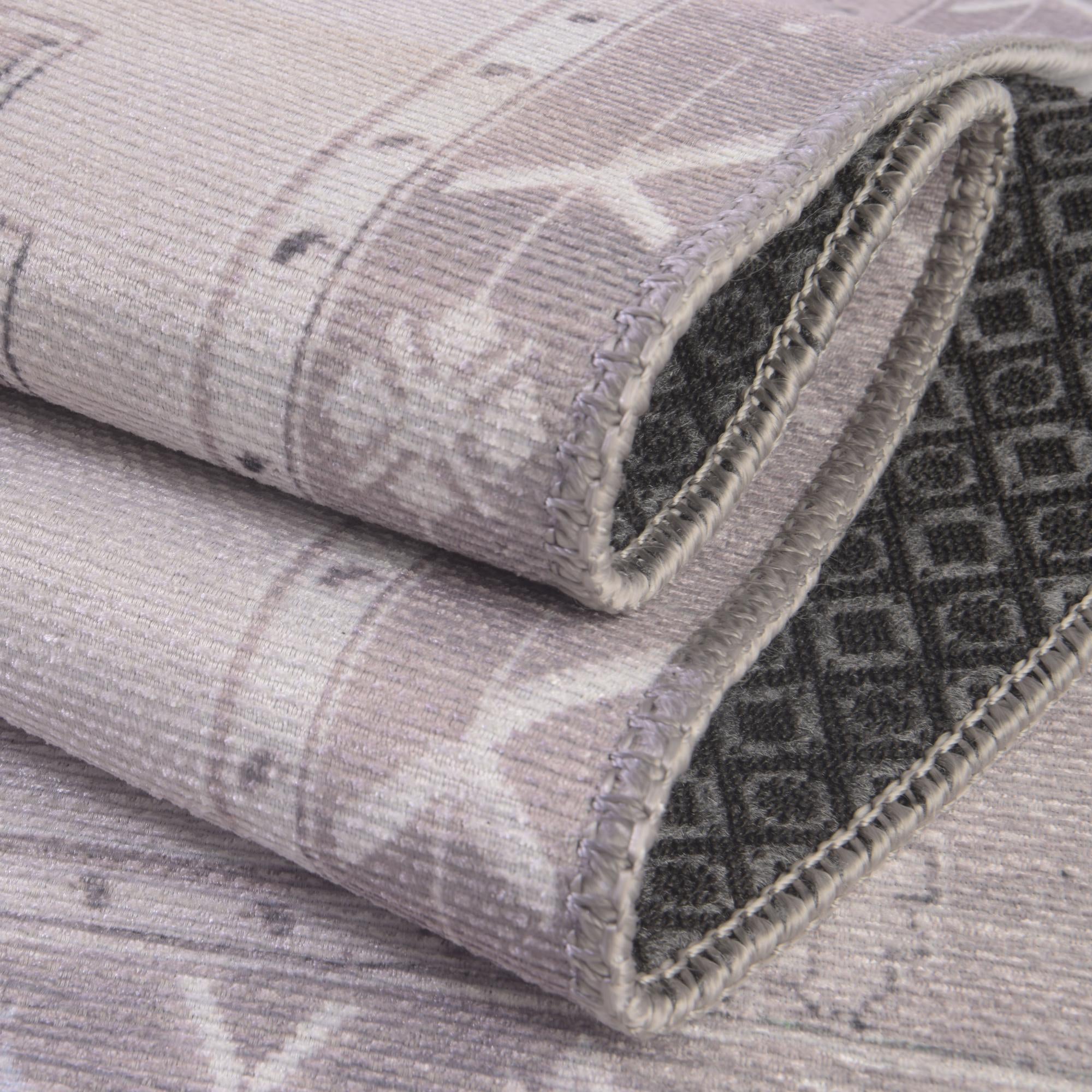 2' 6 x 10' Washable Timeless Runner Rug