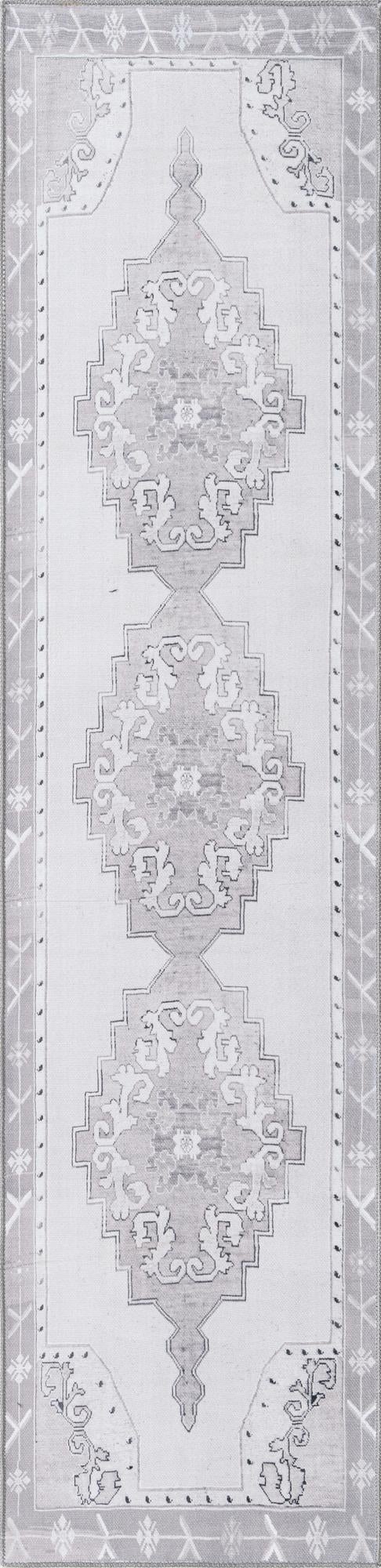 2' 6 x 10' Washable Timeless Runner Rug
