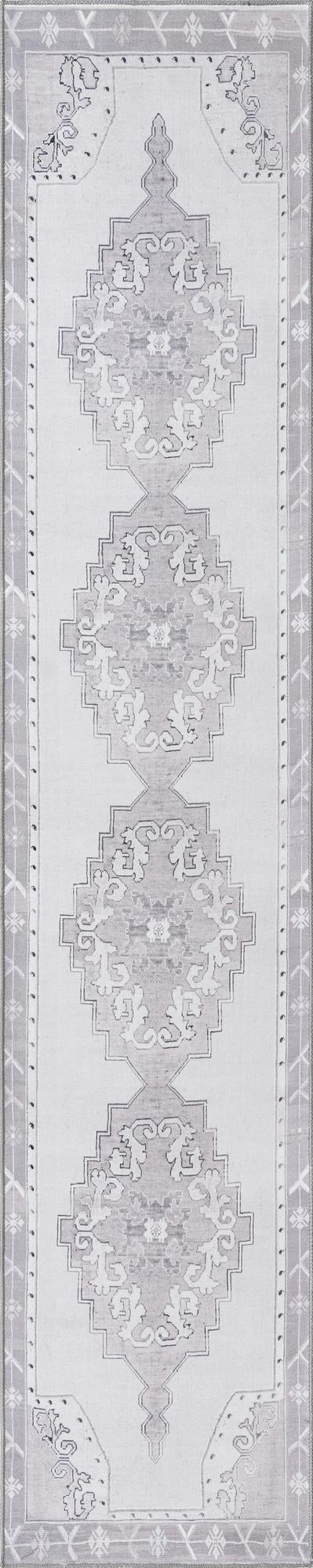 2' 6 x 12' Washable Timeless Runner Rug
