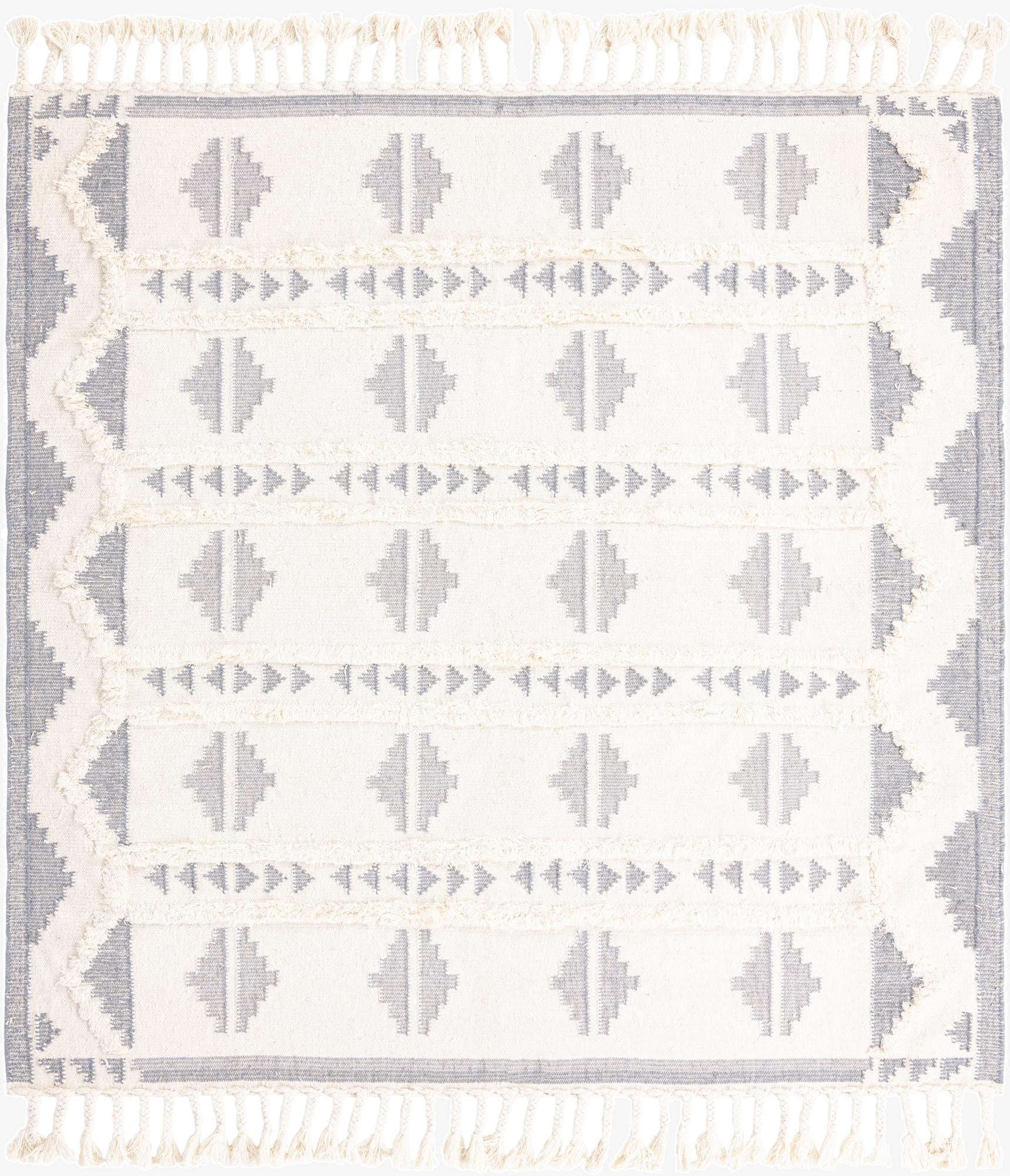Primary image 8' x 8'  Hand Woven Arizona Wool Square Rug
